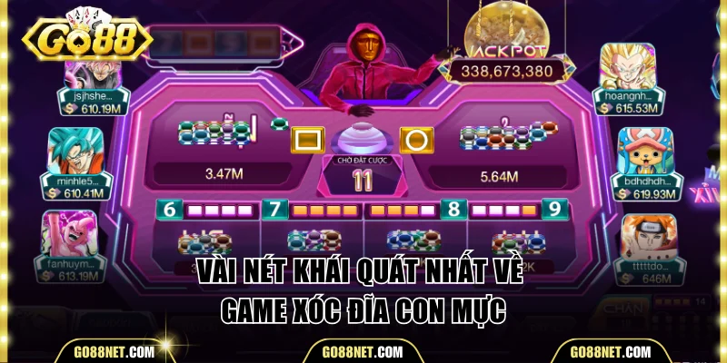 Vài nét khái quát nhất về game xóc đĩa con mực